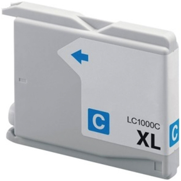 Brother Huismerk LC-1000 XL Cartridge – Cyaan - Inktkeuze