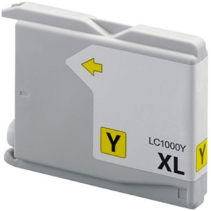 Brother Huismerk LC-1000 XL Cartridge – Geel - Inktkeuze