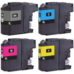 Brother Huismerk LC-223 XL Cartridges - Zwart + Alle Kleuren Set - Inktkeuze