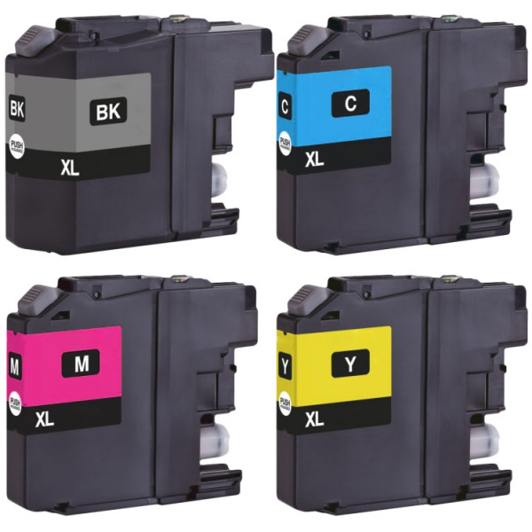 Brother Huismerk LC-223 XL Cartridges - Zwart + Alle Kleuren Set - Inktkeuze