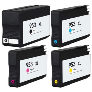 Huismerk HP 953 - Zwart + Alle Kleuren Set - Inktkeuze