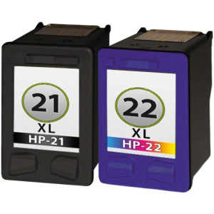 HP 21/22 Huismerk Cartridges – Zwart + Kleur - Inktkeuze