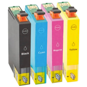Epson Huismerk T055 Cartridges - Zwart + Alle Kleuren Set - Inktkeuze