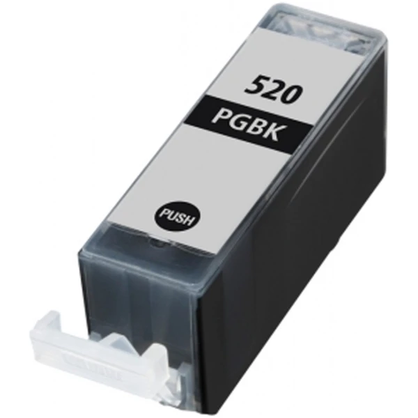 PGI-520 pigment Zwart - Huismerk inktcartridge compatible met Canon Pixma TS 5050 / Canon Pixma TS 5051 / Canon Pixma TS 5053 / Canon Pixma TS 5055 