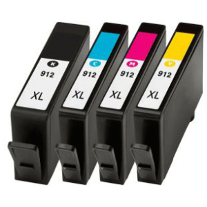 Huismerk HP 912 - Zwart + Alle Kleuren Set - Inktkeuze